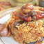 Плов с куриными сердечками