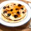 Кукурузные блины с черникой