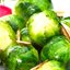 Брюссельская капуста с лимонным соком и миндалем