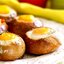 Булочки на завтрак с яйцом и начинкой