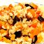 Постный плов с черносливом и курагой