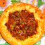 Дрожжевой пирог с мясом и овощами