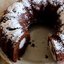 Шоколадный кекс с творожными шариками