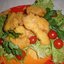 Куриные кусочки в панировке