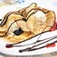 Блинчики с мороженым и шоколадом