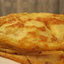 Горка из блинчиков с пшённой кашей