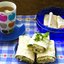 Лаваш с брынзой и зеленью