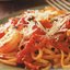 Спагетти с соусом из морепродуктов