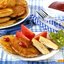 Картофельно-куриные оладьи