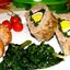 Мясной рулет с вареными яйцами