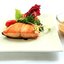 Маринованный лосось в саке и васаби с ароматным соусом
