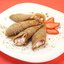 Шоколадные блины с творогом и клубникой