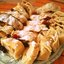 Штрудель с яблоками, корицей и пломбиром