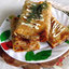 Лаваш с курицей (в духовке)