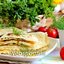 Кутабы с сыром и зеленью