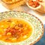 Гороховый суп с беконом и гренками