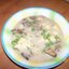 Грибной супчик с клецками и сыром
