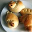 Закуска из печеного лука и яиц