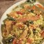 Кус-кус с овощами и куриным филе