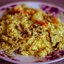 Постный грибной плов