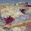 Вишнёво-маковый пирог с творогом и посыпкой Штрейзель