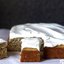 Пирог с яблочным соусом и сливочной глазурью
