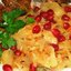 Квашеная капуста с ананасом и гранатом