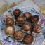 Кабачковые башенки с языком и сыром