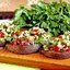 Брускетта со скумбрией и овощами