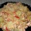 Кабачки с грудкой в духовке