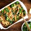 Курица с брокколи в сливочном соусе