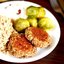 Фасолевые котлеты с грибами