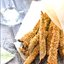 Запеченные баклажанные палочки