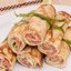 Блины с семгой и творожным сыром