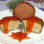 Маффины из печени и риса с соусом