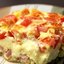 Омлет с луком и помидорами
