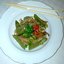 Тайская рисовая лапша с курицей и овощами