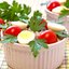 Салат с печенью, маринованными огурцами и сыром