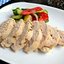 Куриное филе с ароматными травами на пару