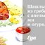 Шашлыки из гребешков с апельсинами и огурцами