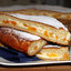 Творожный пирог с персиками