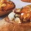 Сладкие бутерброды с курагой, орехами, сыром и медом