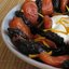 Кабачки и баклажаны с оливками