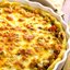 Пирог из слоеного теста с фаршем и овощами