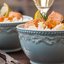Тушеный лосось с морковью, пореем, соевым соусом и рисом басмати