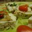 Сосиски барбекю со свежими овощами