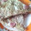 Вермишель в омлете с сардельками