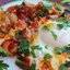Шакшука яичница с помидорами и луком