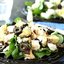 Салат с курицей, шпинатом и сыром