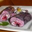 Блинчики с черникой и творожной начинкой